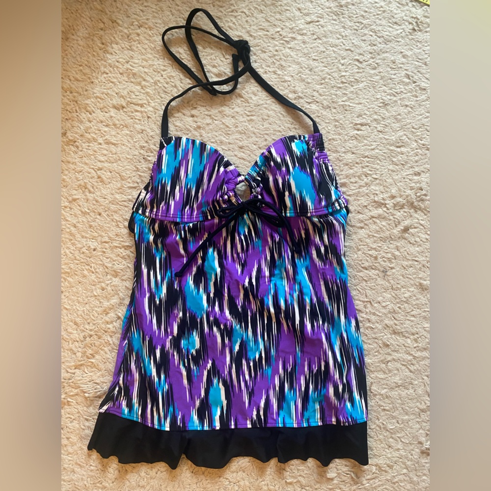 Hula honey tankini swim top halter